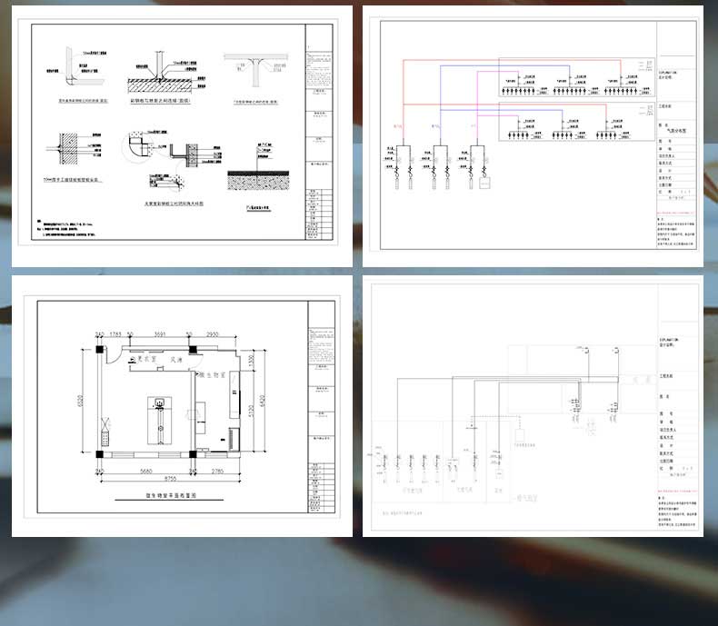 CAD檢測實驗室圖