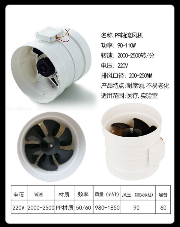 pp軸流風(fēng)機