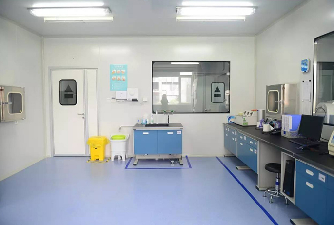 pcr實(shí)驗(yàn)室裝修實(shí)拍圖